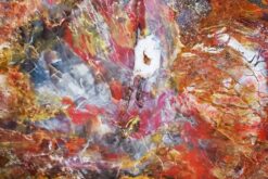 Golden ochre and deep sienna